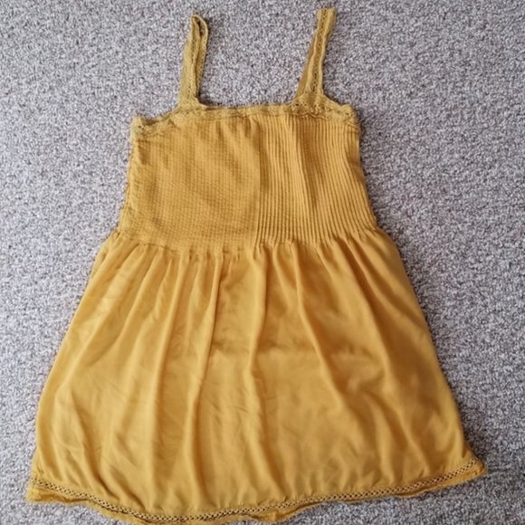 Aritzia Wilfred Leone Dress Yellow - Picture 1 of 1
